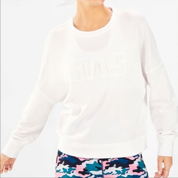 Fabletics | “Goals” Graphic Sweatshirt - Picture 1 of 4